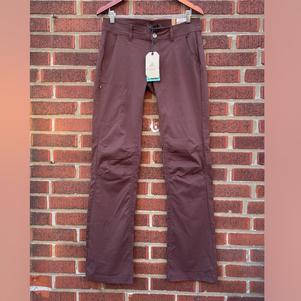 🆕 Prana Halle Hiking Casual Pants Roll Up Cocoa - Picture 2 of 14